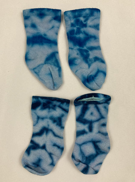 Baby Tie-Dyed Bamboo Socks (multiple colors)