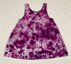 Toddler Pink Crush Ice-Dyed Short Dress, 2T