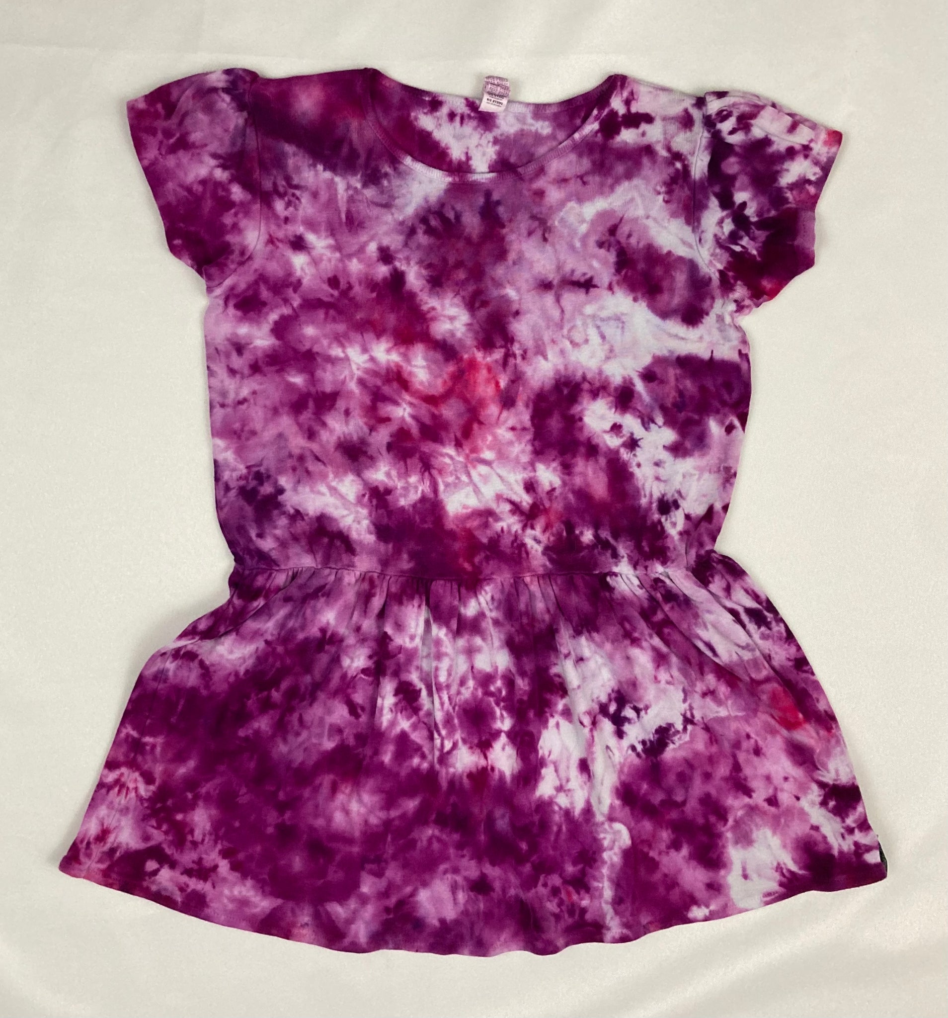 Toddler Pink Crush Ice-Dyed Dress, 5/6