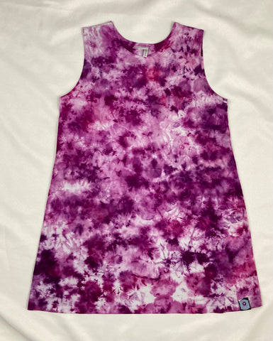 Youth Pink Crush Ice-Dyed Tank Dress, 12