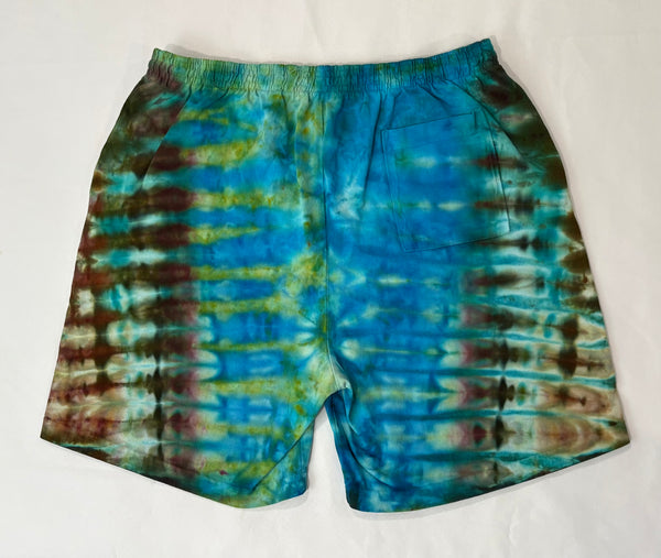 Men’s/Unisex Terrapin Ice-Dyed Shorts, 2XL (38)