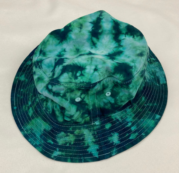 Adult Multi-Colored Tie-dyed Bucket Hats -Pink