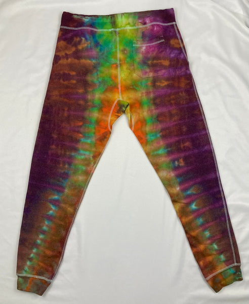 Adult Multi Color Ice-Dyed Jogger Sweatpants, 2XL