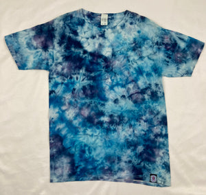 Kids Blue Crush Ice-Dyed Tee, Youth XL