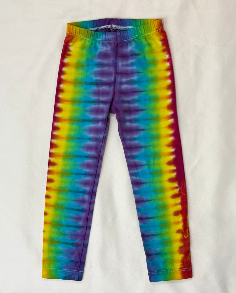 Toddler Rainbow Tie-Dyed Leggings, 3T – Art by Melrose