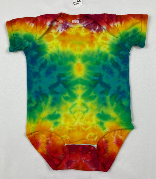 Baby Rainbow Crush Tie-Dyed Bodysuit, 18M & 24M