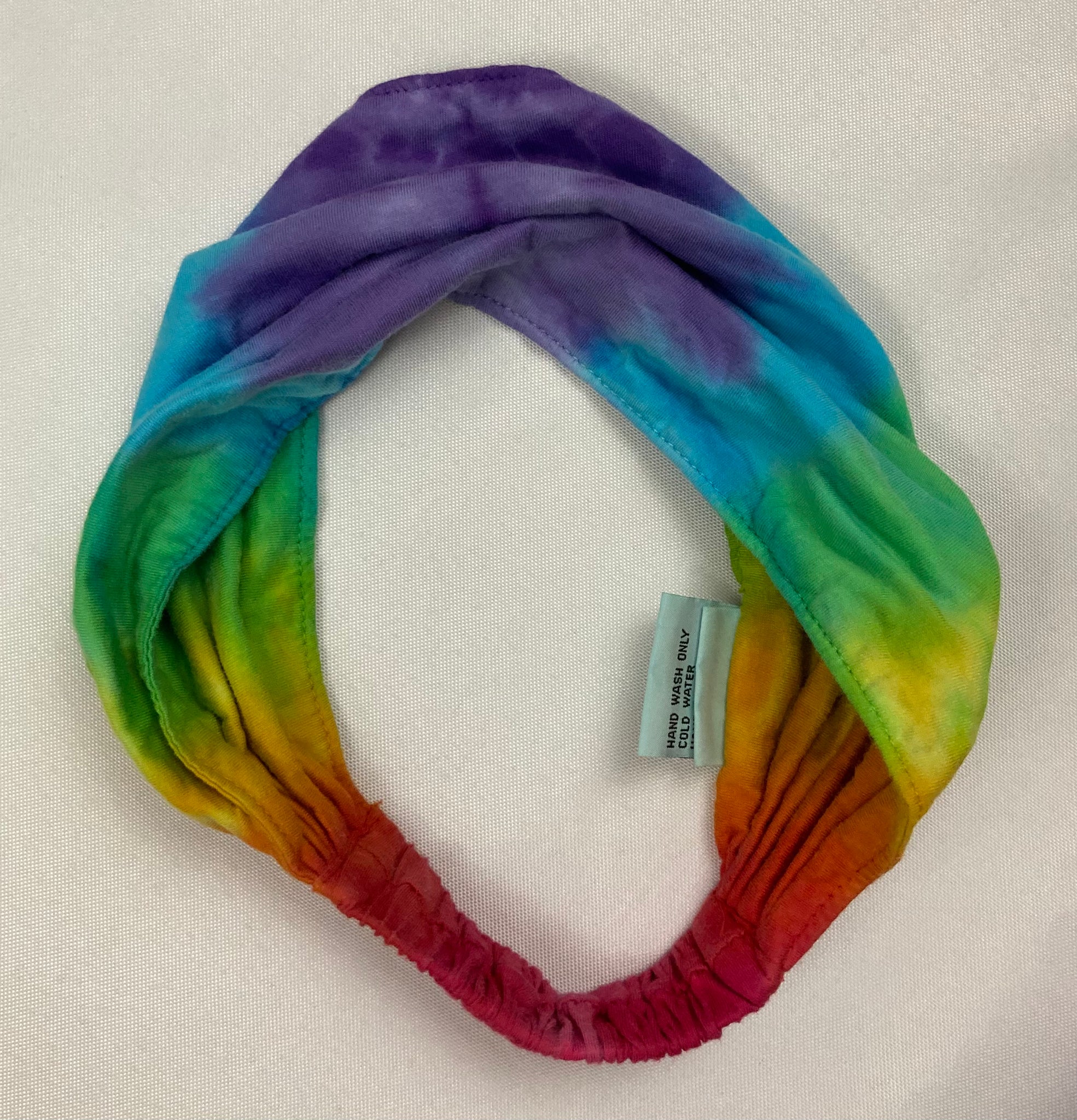 Youth Multi-Colored Tie-dyed Bandana Headbands