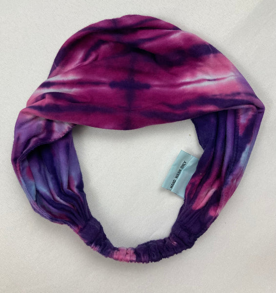Youth Multi-Colored Tie-dyed Bandana Headbands