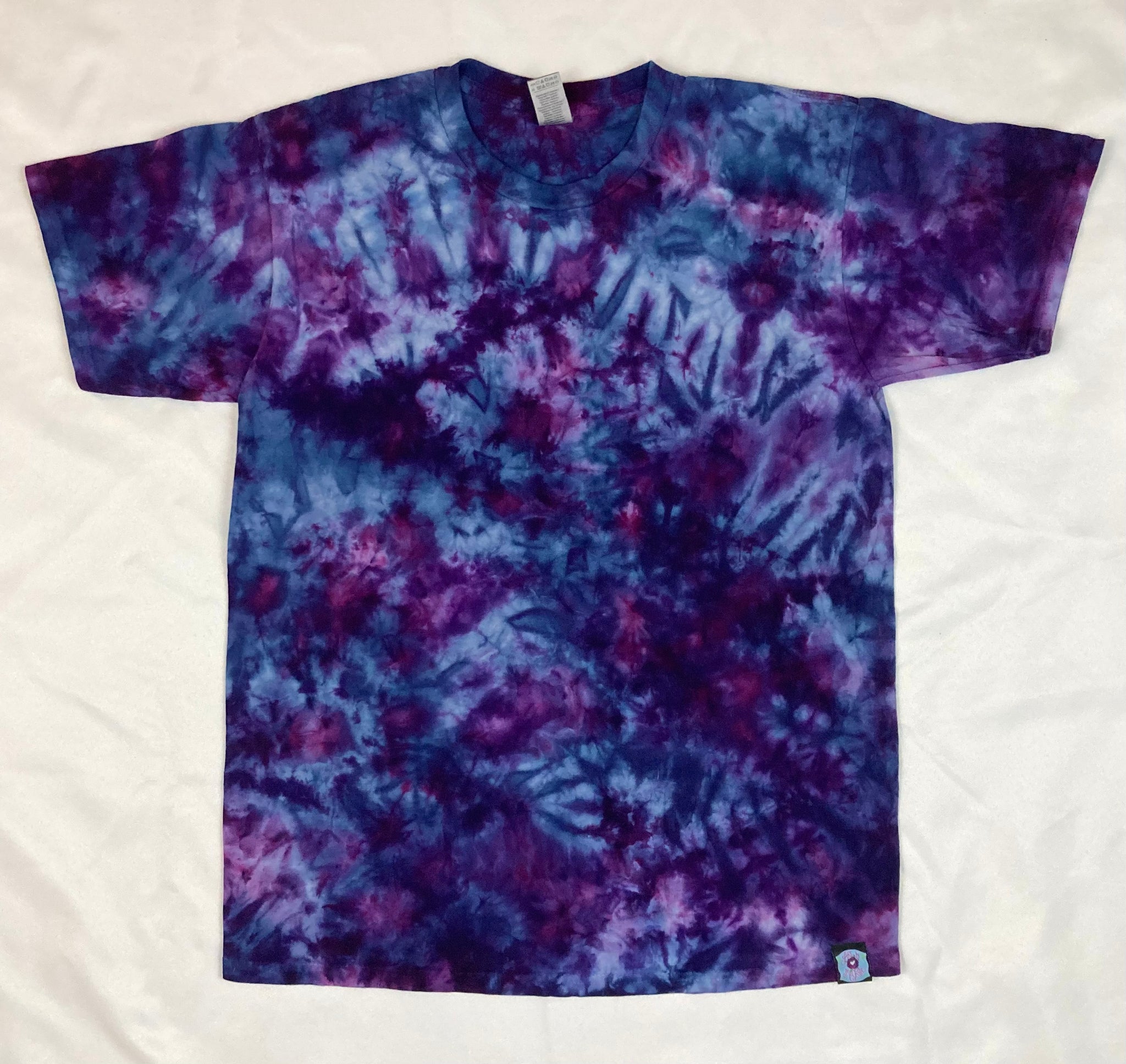 Adult Purple Ice-Dyed Tee, M