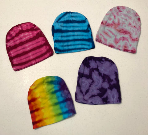 Baby Multi-color Tie-dyed Beanie Hat