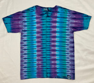 Kids Blue/Purple Tie-Dyed Tee, Youth S