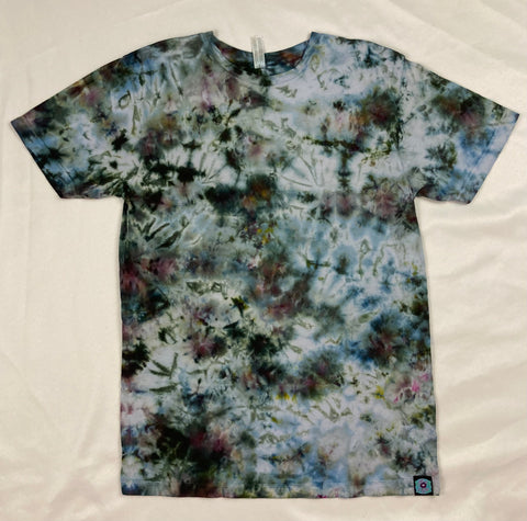 Adult Gray Ice-Dyed Tee, M