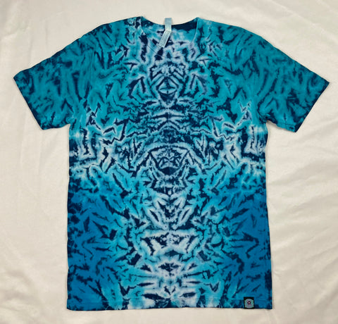 Adult Blue Crush Tie-Dyed Tee, L