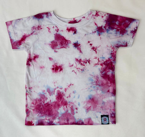 Toddler Pink Crush Ice-Dyed Tee, 3