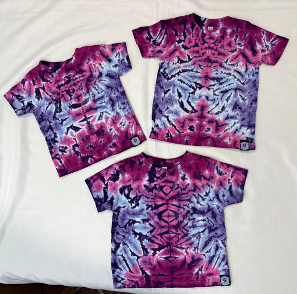 Toddler Pink/Purple Tie-Dyed Tee, 3 & 4