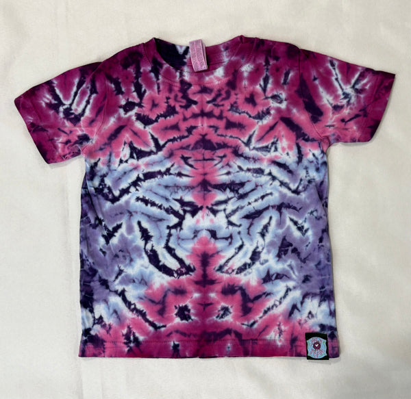 Toddler Pink/Purple Tie-Dyed Tee, 3 & 4