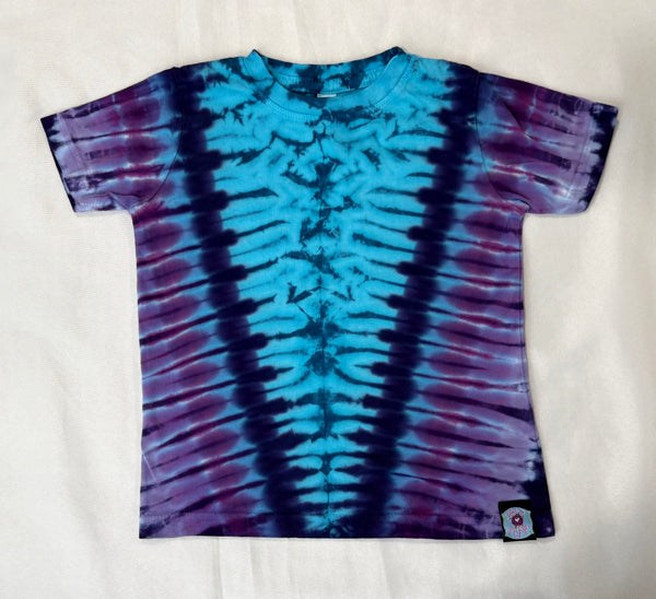 Toddler Blue/Purple Tie-Dyed Tee, 2