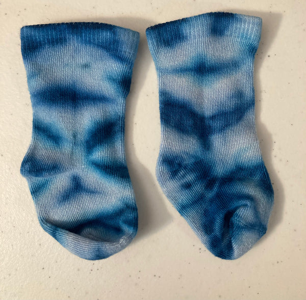 Baby Tie-Dyed Bamboo Socks (multiple colors)