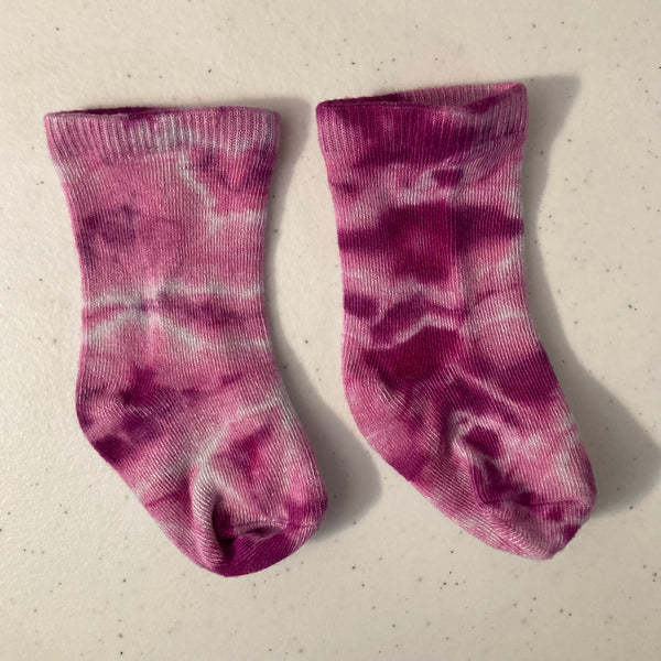 Baby Tie-Dyed Bamboo Socks (multiple colors)