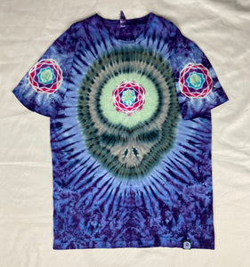 Adult Purple SYF Mandala Tie-Dyed Tee, L