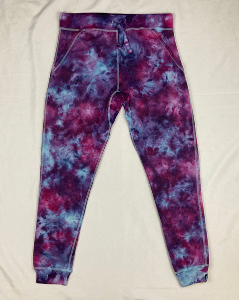 Adult Amethyst Ice-Dyed Jogger Sweatpants, 2X