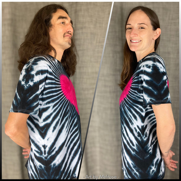 Adult BLM Fundraiser Tie-dyed Tee, 2X