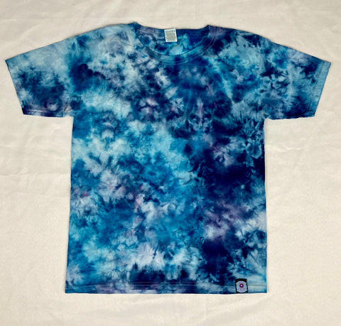 Kids Blue Crush Ice-Dyed Tee, Youth XL