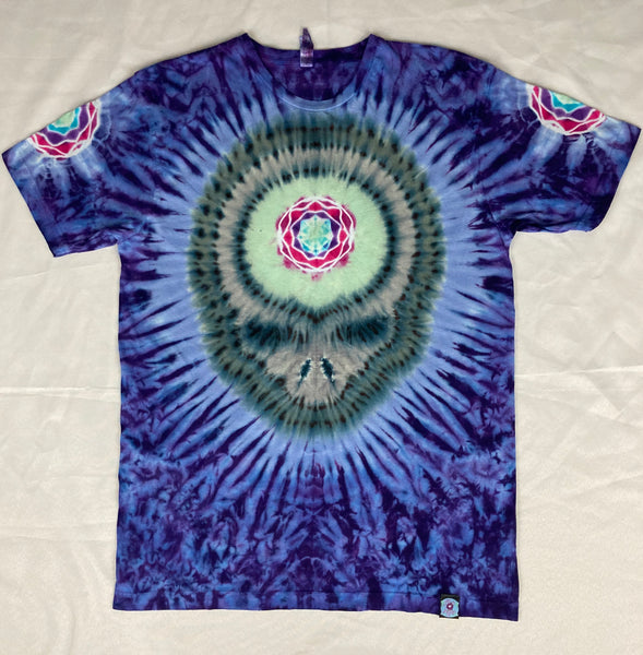 Adult Purple SYF Mandala Tie-Dyed Tee, L