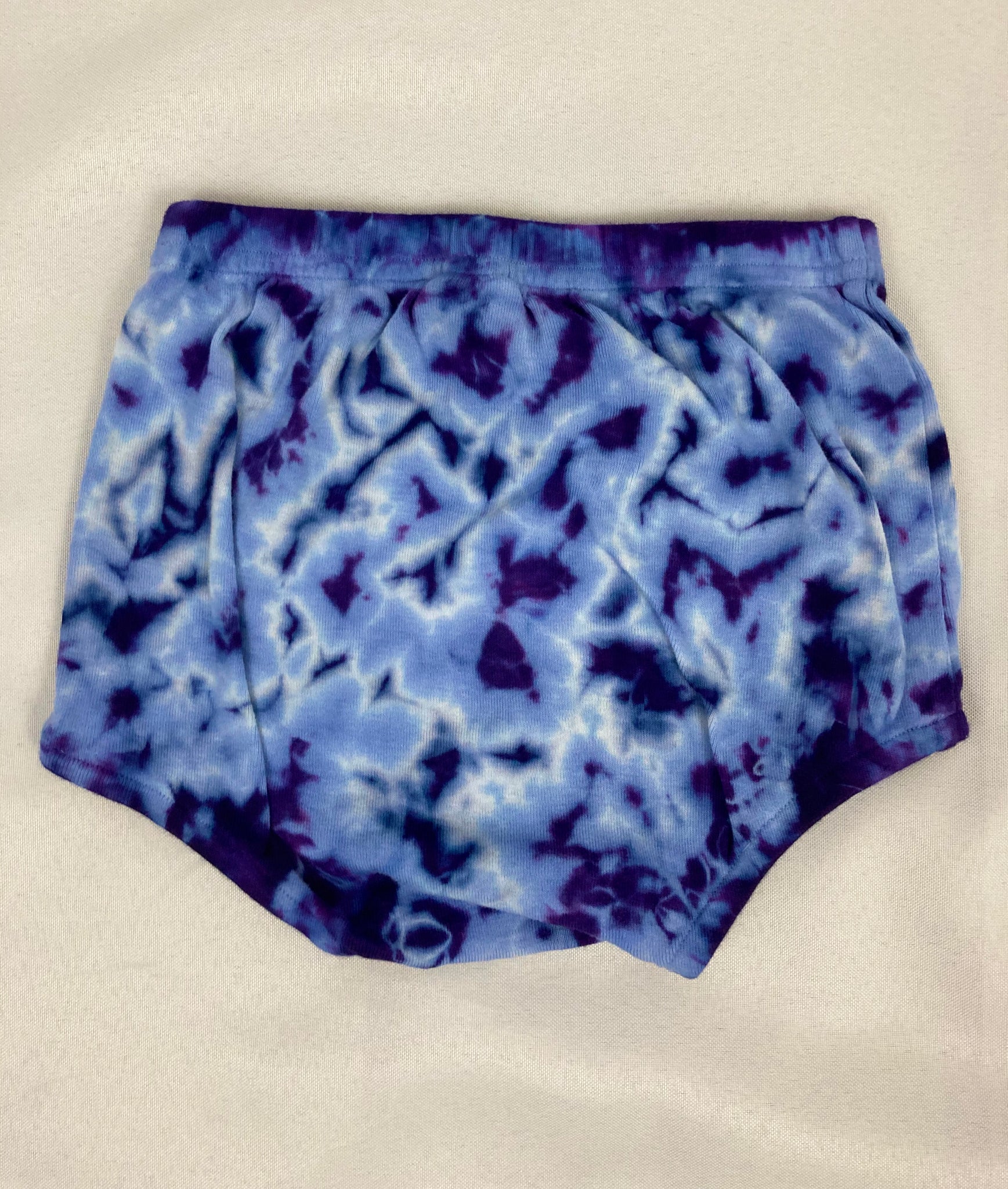 Baby Tie-Dyed Diaper Cover, Purple/Blue 3M-18M