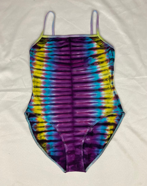 Women's Amethyst Sunrise Tie-Dyed Bodysuit, S-L