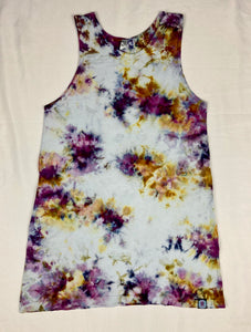Women's Floral Ice-Dyed Pocket Tank Dress, M