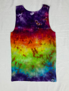 Women's Rainbow Ice-dyed Tank, 2X
