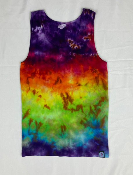 Women's Rainbow Ice-dyed Tank, 2X