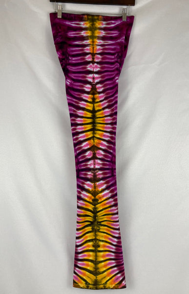 Ladies Amethyst Sunrise Tie-Dyed Yoga Pants, XL