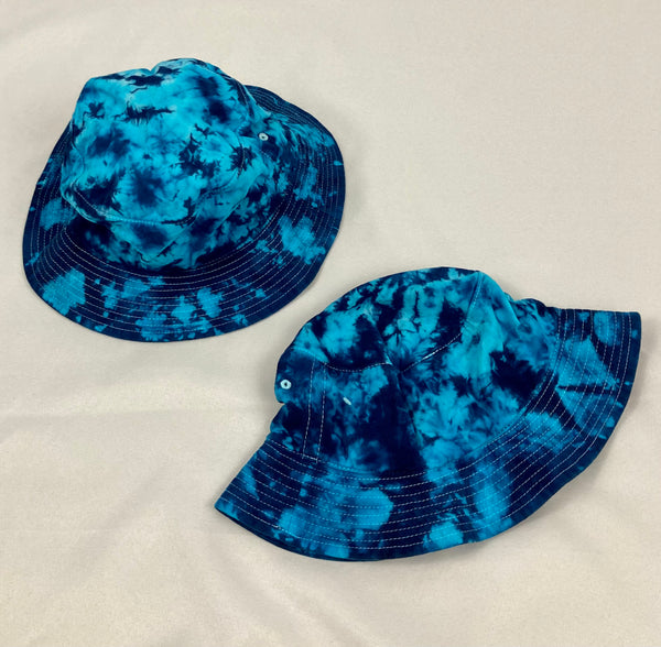 Adult Multi-Colored Tie-dyed Bucket Hats