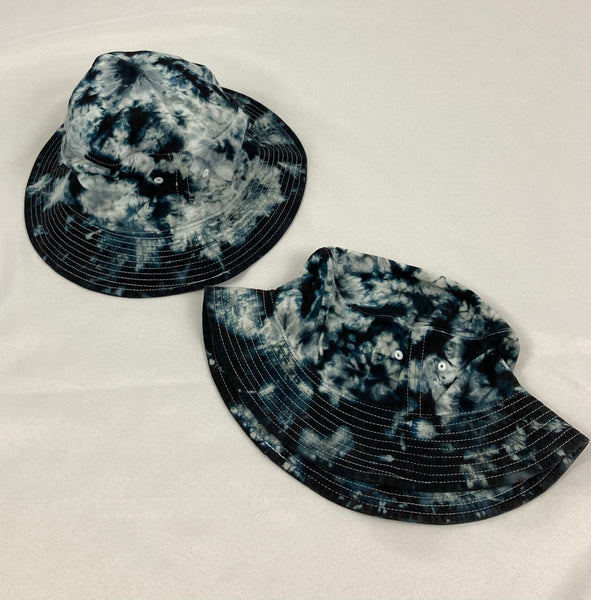 Adult Multi-Colored Tie-dyed Bucket Hats
