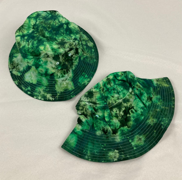 Adult Multi-Colored Tie-dyed Bucket Hats