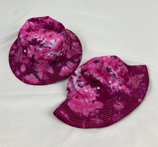 Adult Multi-Colored Tie-dyed Bucket Hats