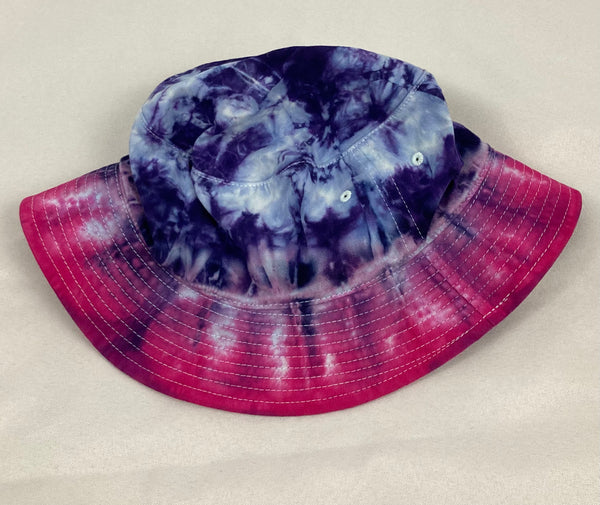 Adult Multi-Colored Tie-dyed Bucket Hats