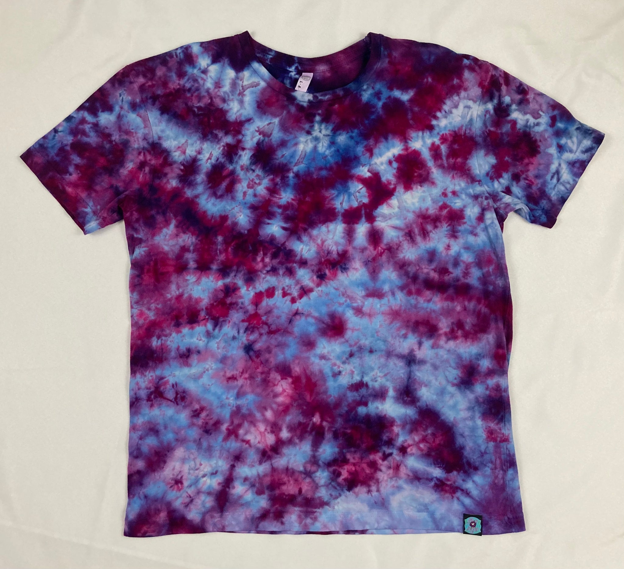 Adult Purple Punch Ice-Dyed Tee, L
