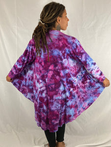 Women’s Purple Ice-dyed Half Moon Jacket, S