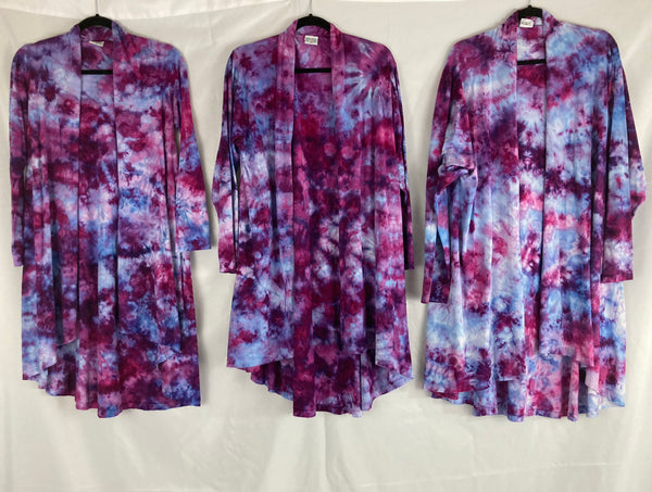 Women’s Purple Ice-dyed Half Moon Jacket, S