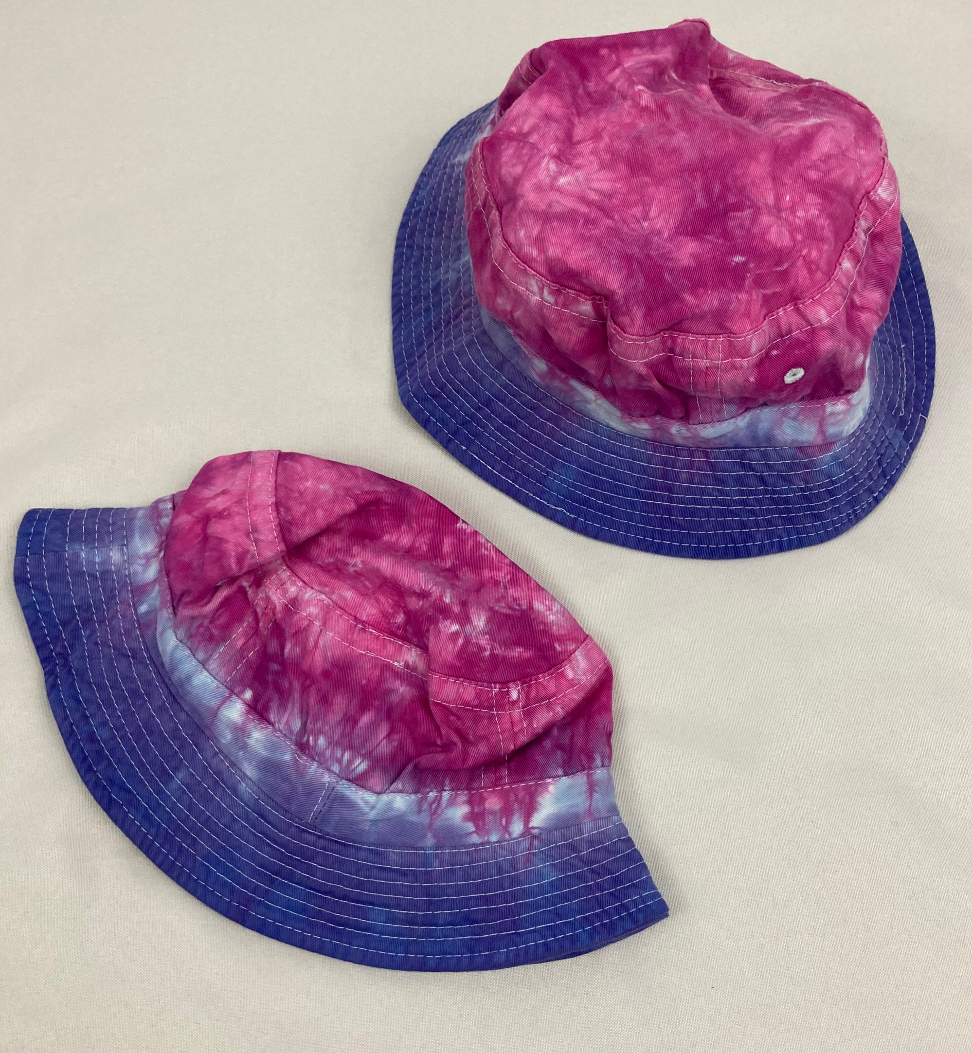 Youth Multi-Colored Tie-dyed Bucket Hats