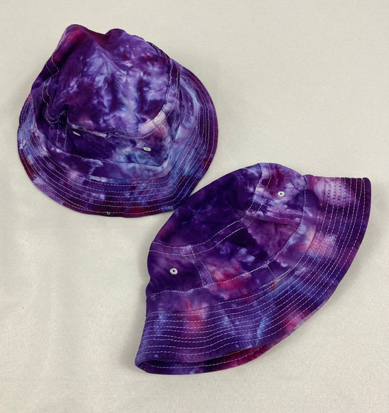 Youth Multi-Colored Tie-dyed Bucket Hats