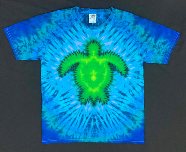 Kids Sea Turtle Tie-Dyed Tee, Youth L