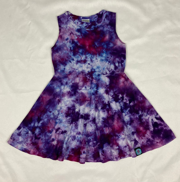 Youth Purple Power Ice-Dyed Dress, 6