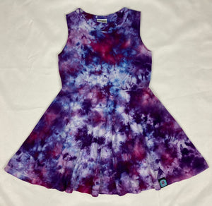 Youth Purple Power Ice-Dyed Dress, 6