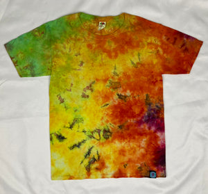 Kids Fire Rainbow Ice-Dyed Tee, Youth L