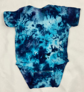 Baby Blue Ice-Dyed Bodysuit, 6M