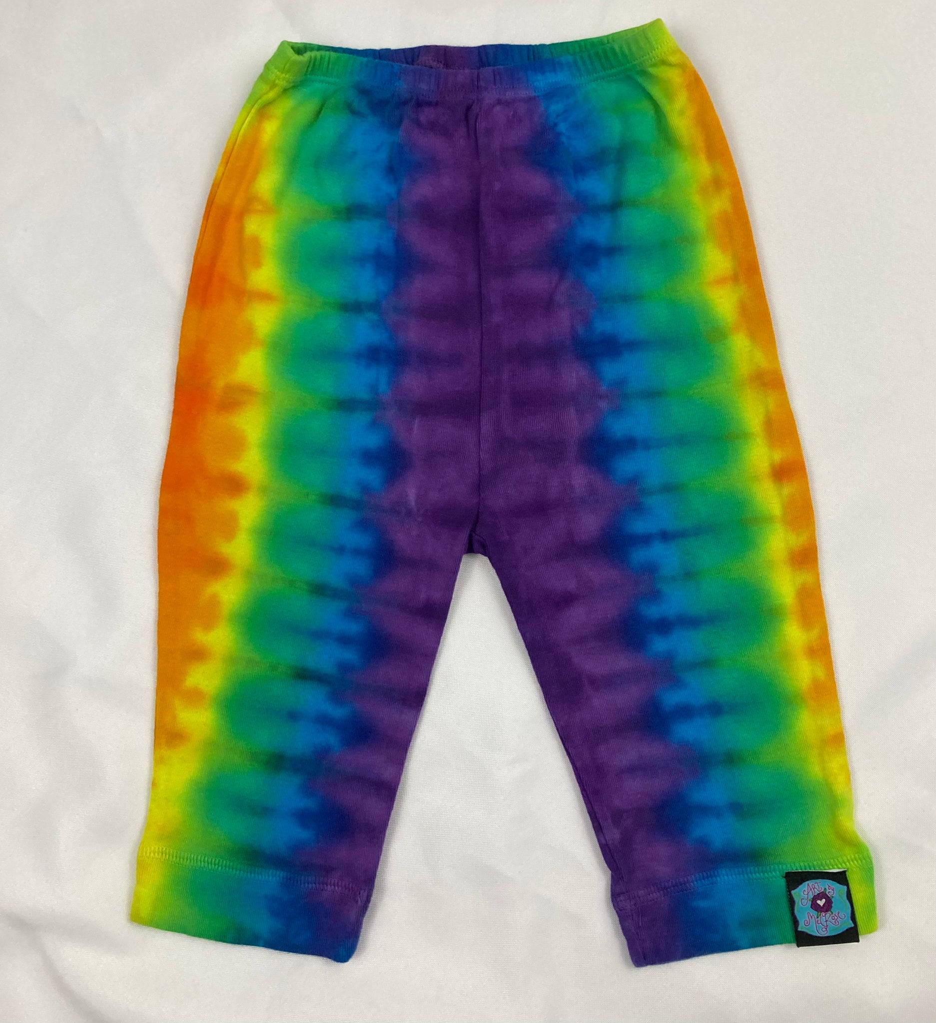 Baby Rainbow Tie-Dyed Pants, 18M